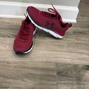 Under Armour Burgundy Running Sneakers